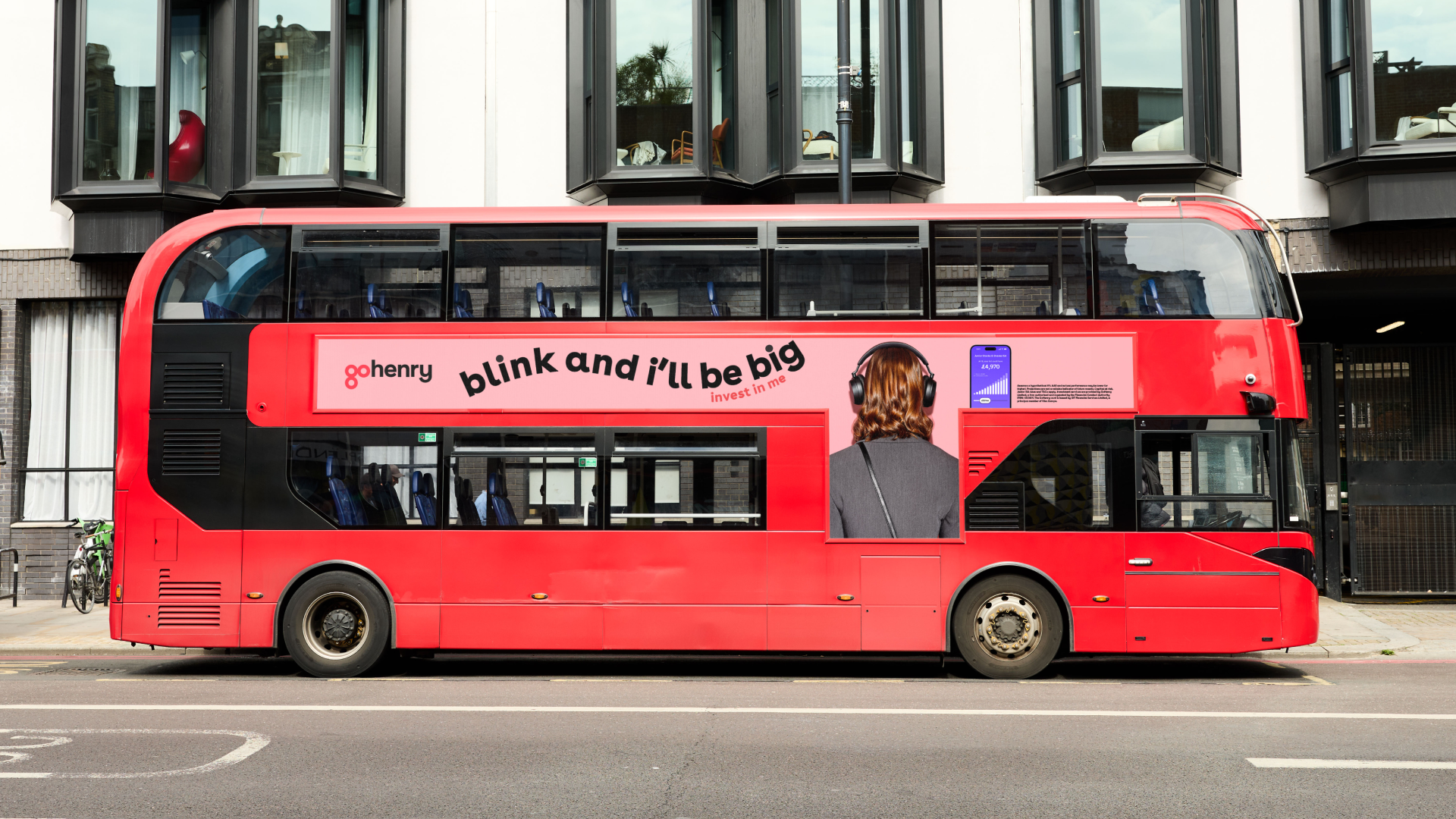 Invest in Me — lenticular bus headphones